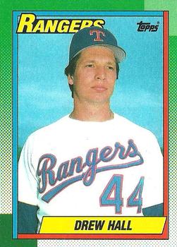 1990 Topps #463 Drew Hall Front