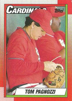 1990 Topps #509 Tom Pagnozzi Front