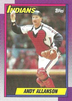 1990 Topps #514 Andy Allanson Front