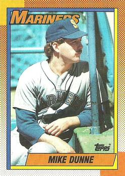 1990 Topps #522 Mike Dunne Front