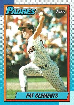 1990 Topps #548 Pat Clements Front