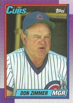 1990 Topps #549 Don Zimmer Front