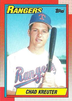 1990 Topps #562 Chad Kreuter Front