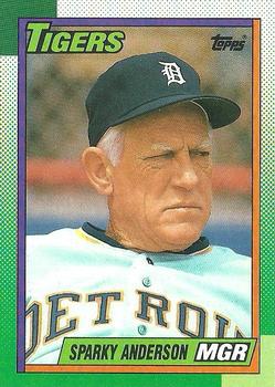 1990 Topps #609 Sparky Anderson Front