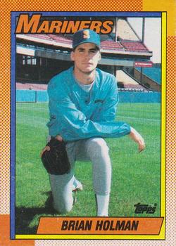1990 Topps #616 Brian Holman Front