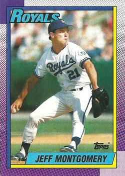 1990 Topps #638 Jeff Montgomery Front