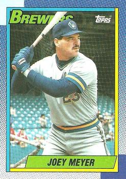 1990 Topps #673 Joey Meyer Front