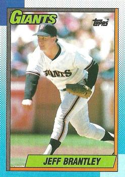 1990 Topps #703 Jeff Brantley Front