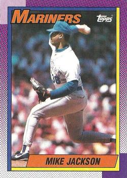 1990 Topps #761 Mike Jackson Front