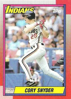 1990 Topps #770 Cory Snyder Front