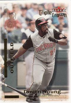 2001 Fleer Triple Crown #187 Dmitri Young Front