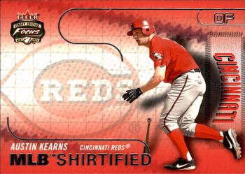 2003 Fleer Focus Jersey Edition - MLB Shirtified #4MLB Austin Kearns Front
