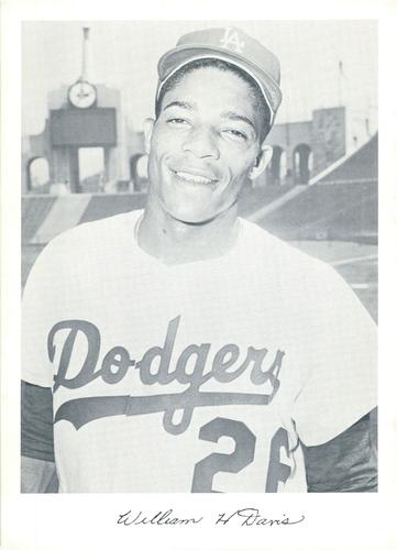1961 Danny Goodman Los Angeles Dodgers Set A #NNO William H. Davis Front