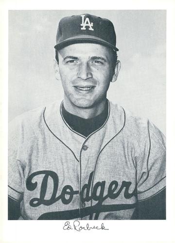 1961 Danny Goodman Los Angeles Dodgers Set A #NNO Ed Roebuck Front