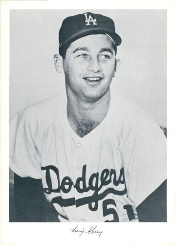 1961 Danny Goodman Los Angeles Dodgers Set A #NNO Larry Sherry Front