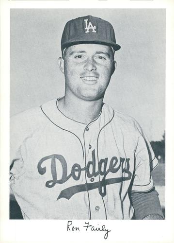 1961 Danny Goodman Los Angeles Dodgers Set B #NNO Ron Fairly Front