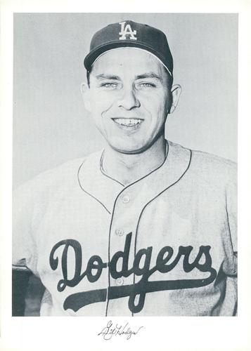 1961 Danny Goodman Los Angeles Dodgers Set B #NNO Gil Hodges Front