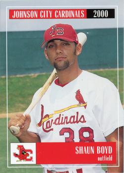 2000 Johnson City Cardinals #NNO Shaun Boyd Front