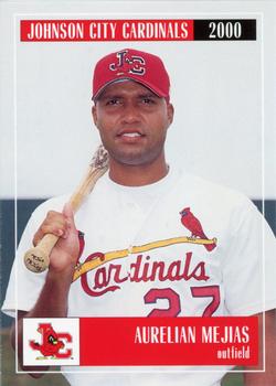 2000 Johnson City Cardinals #NNO Aureliano Mejias Front