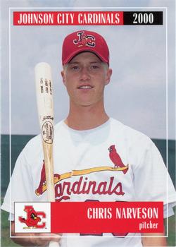 2000 Johnson City Cardinals #NNO Chris Narveson Front