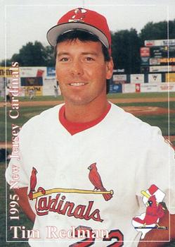 1995 Multi-Ad New Jersey Cardinals #NNO Tim Redman Front