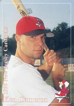 1995 Multi-Ad New Jersey Cardinals #NNO Ken Cameron Front