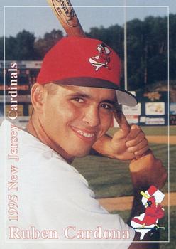 1995 Multi-Ad New Jersey Cardinals #NNO Ruben Cardona Front