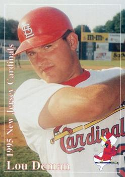1995 Multi-Ad New Jersey Cardinals #NNO Lou Deman Front