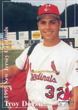 1995 Multi-Ad New Jersey Cardinals #NNO Troy Doezie Front