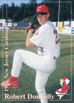 1995 Multi-Ad New Jersey Cardinals #NNO Robert Donnelly Front