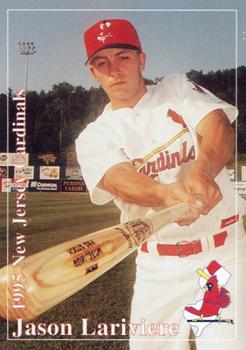 1995 Multi-Ad New Jersey Cardinals #NNO Jason Lariviere Front