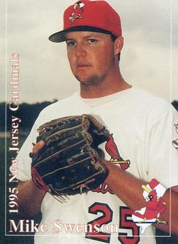 1995 Multi-Ad New Jersey Cardinals #NNO Mike Swenson Front