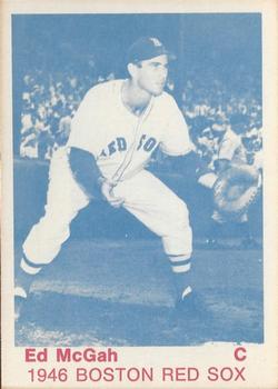 1975 TCMA 1946 Boston Red Sox (Red Names) #NNO Ed McGah Front
