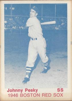 1975 TCMA 1946 Boston Red Sox (Red Names) #NNO Johnny Pesky Front
