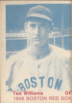 1975 TCMA 1946 Boston Red Sox (Red Names) #NNO Ted Williams Front