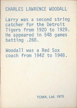 1975 TCMA 1946 Boston Red Sox (Red Names) #NNO Larry Woodall Back