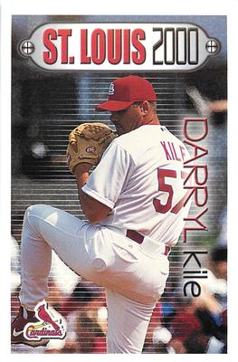 2000 St. Louis Cardinals Police #NNO Darryl Kile Front