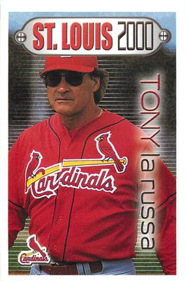 2000 St. Louis Cardinals Police #NNO Tony La Russa Front