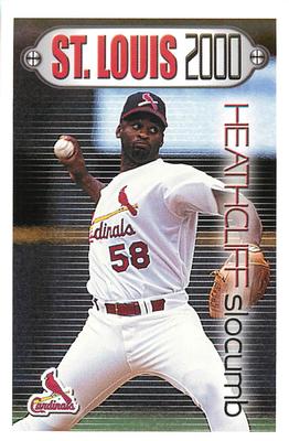 2000 St. Louis Cardinals Police #NNO Heathcliff Slocumb Front