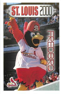 2000 St. Louis Cardinals Police #NNO Fredbird Front