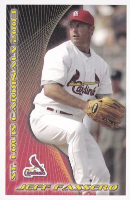 2003 St. Louis Cardinals Police #NNO Jeff Fassero Front