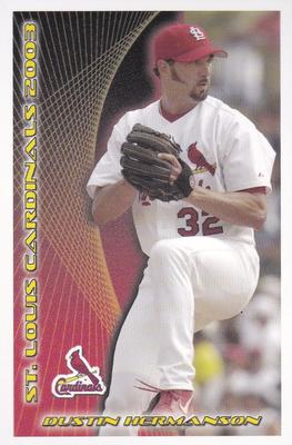 2003 St. Louis Cardinals Police #NNO Dustin Hermanson Front