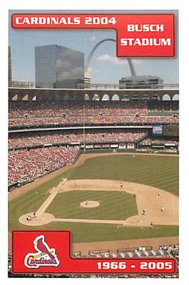 2004 St. Louis Cardinals Police #NNO Busch Stadium Front