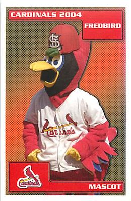 2004 St. Louis Cardinals Police #NNO Fredbird Front