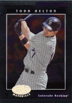 2001 Leaf Certified Materials #12 Todd Helton Front