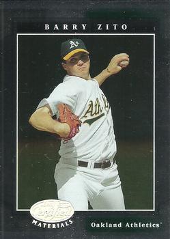 2001 Leaf Certified Materials #28 Barry Zito Front