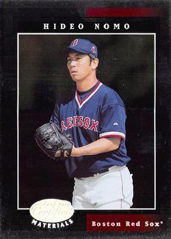 2001 Leaf Certified Materials #46 Hideo Nomo Front