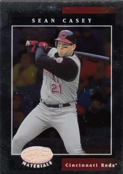 2001 Leaf Certified Materials #59 Sean Casey Front