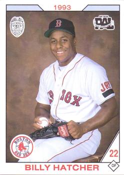 1993 Fort Myers PAL Boston Red Sox #6 Billy Hatcher Front