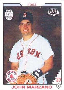 1993 Fort Myers PAL Boston Red Sox #17 John Marzano Front